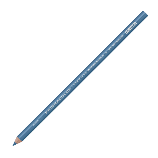 Prismacolor Premier Soft Core Colored Pencil — Mediterranean Blue