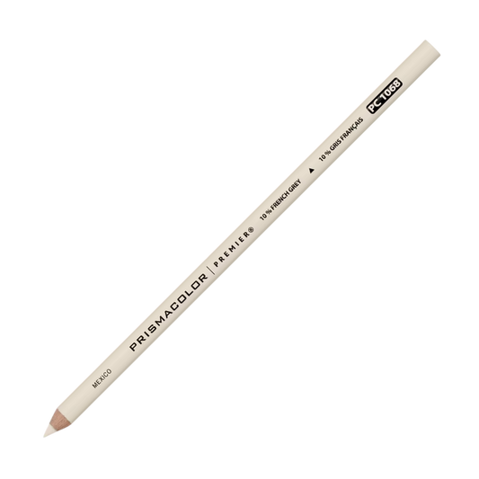 Prismacolor Premier Soft Core Colored Pencil — French Grey 10%