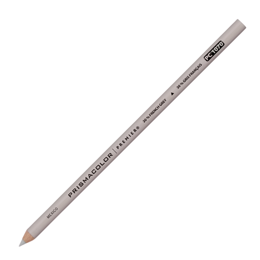 Prismacolor Premier Soft Core Colored Pencil — French Grey 30%