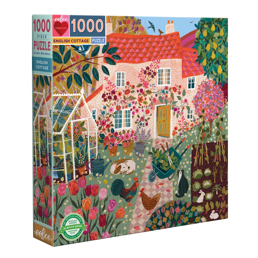 English Cottage 1000 Piece Puzzle
