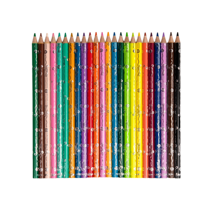 Mushroom Watercolor Pencils — Set of 24