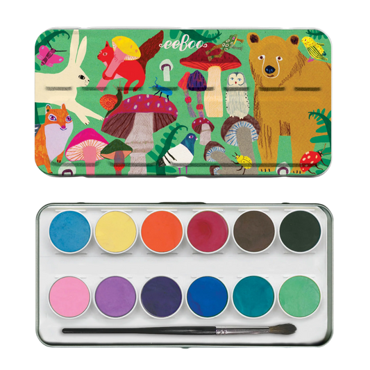Mushroom Watercolor Set