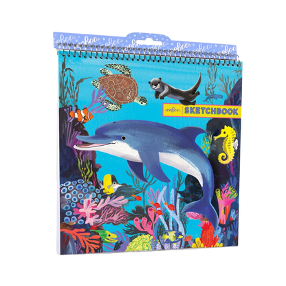 Sea Life Square Sketchbook
