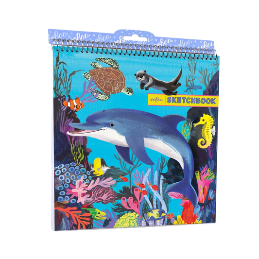 Sea Life Square Sketchbook