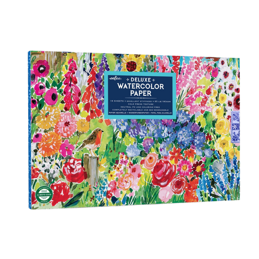 Seaside Garden Watercolor Paper Pad