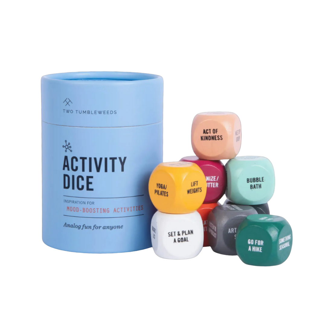 Activity Dice - Inspiration For Mood-Boosting Activities