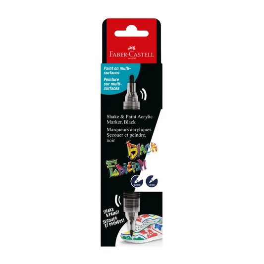 Shake & Paint Acrylic Marker - Black (1 ct)