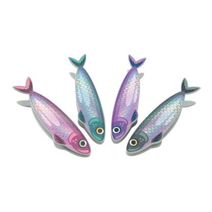 Fish 'n Clips - Sardine Bag Clips - Set of 4