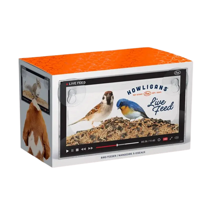 Howligans Bird Feeder - Live Feed