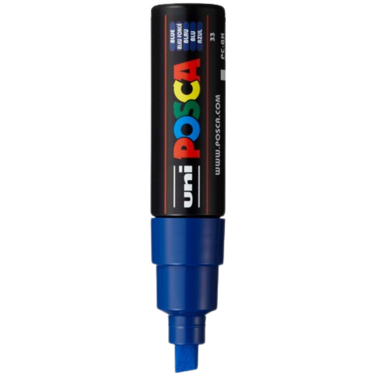 Posca PC-8K Paint Marker Broad Chisel Tip - Blue