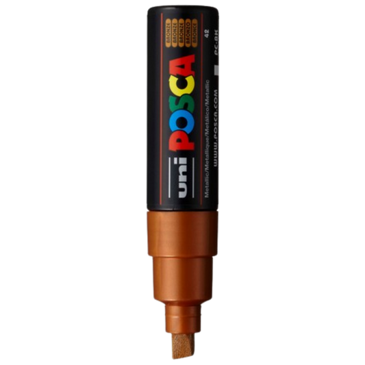 Posca PC-8K Paint Marker Broad Chisel Tip - Bronze