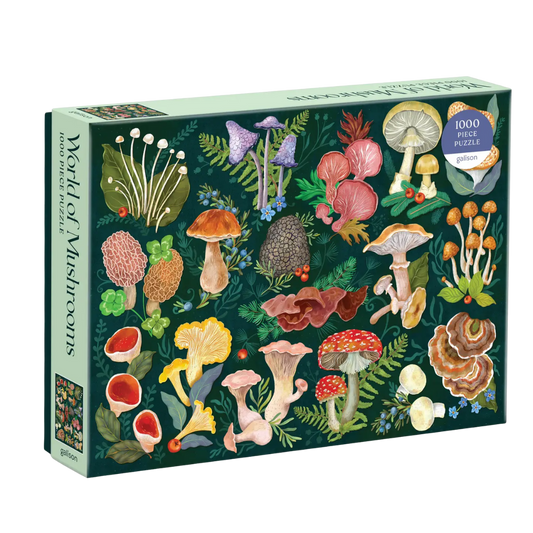 World of Mushrooms 1000 Piece Puzzle