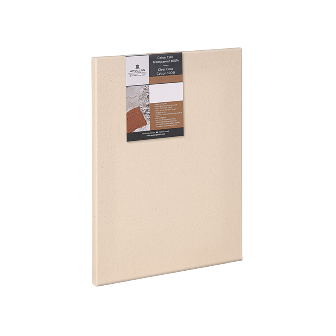 3/4" Profile Clear Coat Cotton Canvas