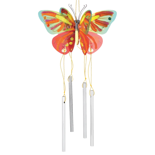 Butterfly Wind Chime Mini Kit - Diy Craft Kit For Kids