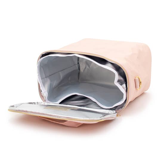 Blush Pink Paper Lunch Poche