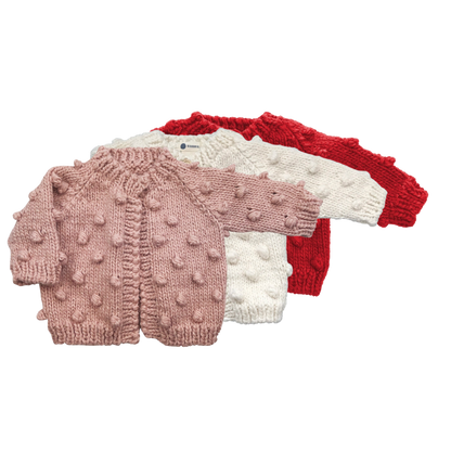 Children's Popcorn Cardigan