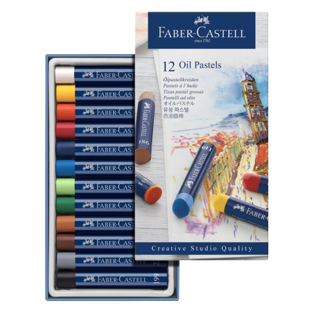 Artist's Oil Pastels,  - Set of 12