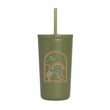 Olive Stainless Drinkware