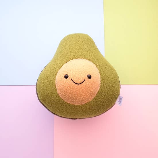 Happy Avocado Plushie