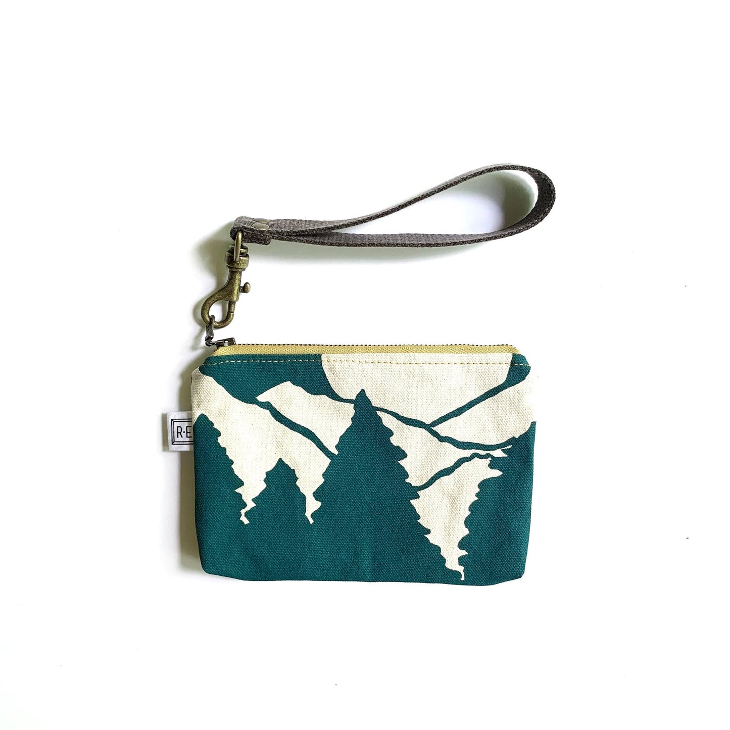 Vista Mini Wristlet - Mountain Print