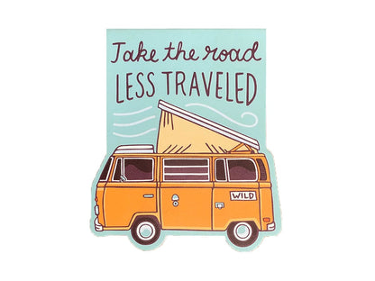 Traveled Camper Magnetic Bookmark