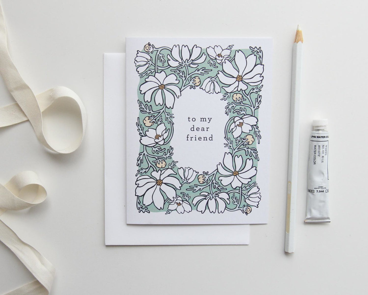 To My Dear Friend Card- Cosmo