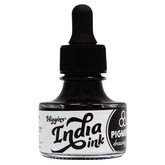Higgins Black India Ink - 1oz