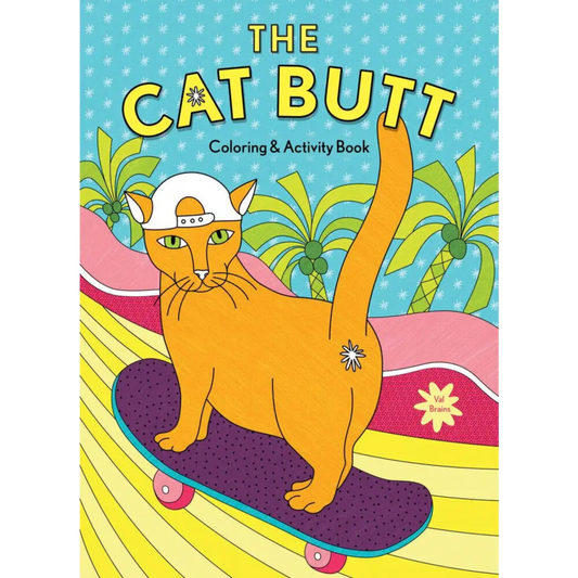 Cat Butt Coloring and Activity Book