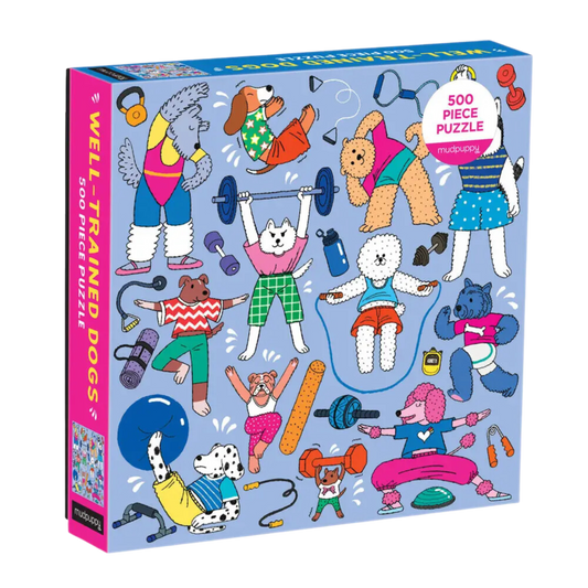 Well-Trained Dogs 500 pc Puzzle