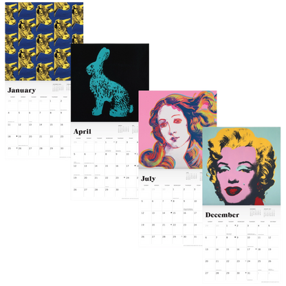 Warhol Classic 2026 12x12 Wall Calendar