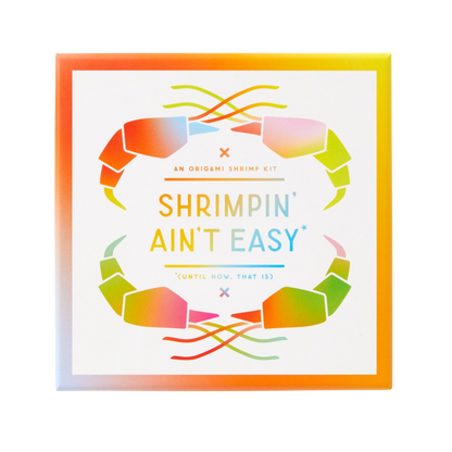 Brass Monkey Shrimpin' Ain't Easy Origami Kit