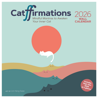 Catffirmations 2026 Wall Calendar