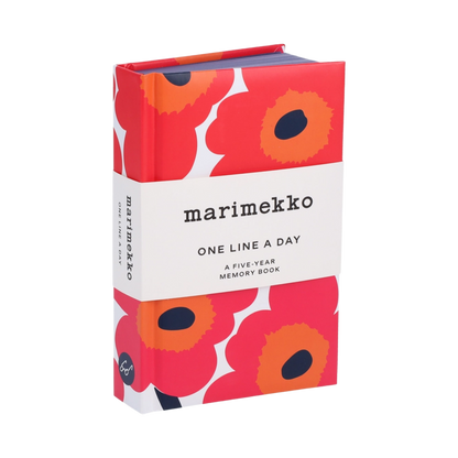 Marimekko One Line A Day - Red Unikko