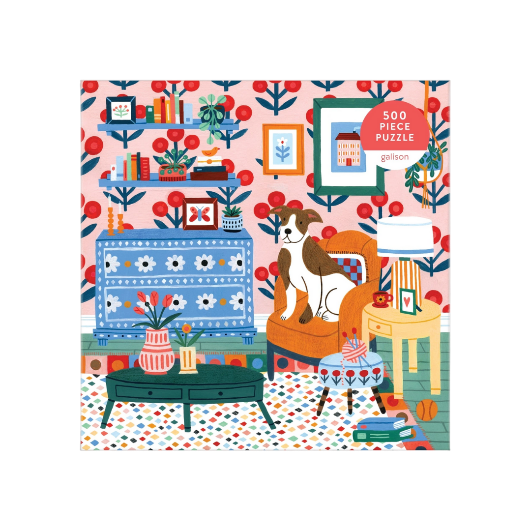 Pattern & Petal 500 Piece Puzzle