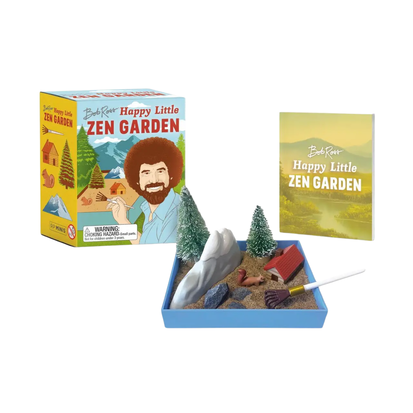 Bob Ross Happy Little Zen Garden