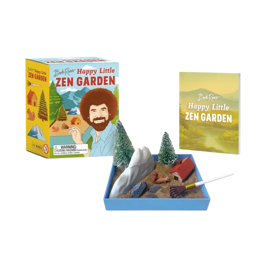 Bob Ross Happy Little Zen Garden
