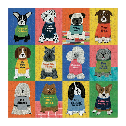 Boss Dogs 500 Piece Puzzle