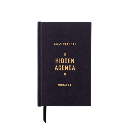 Hidden Agenda Undated Mini Planner