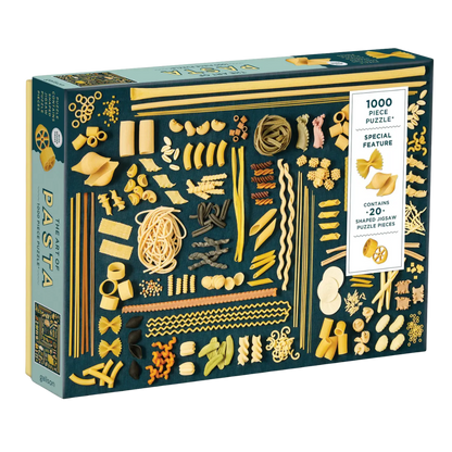 The Art of Pasta - 1000 Piece Puzzle with Shaped Pieces