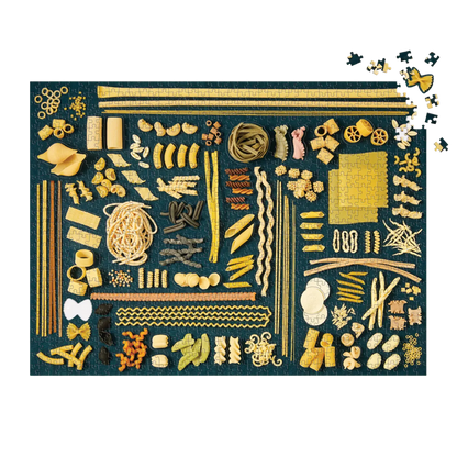 The Art of Pasta - 1000 Piece Puzzle with Shaped Pieces