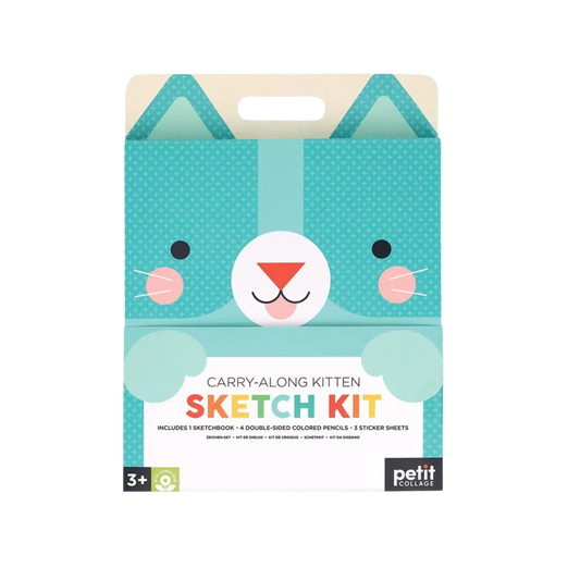 Carry-Along Kitten Sketch Kit