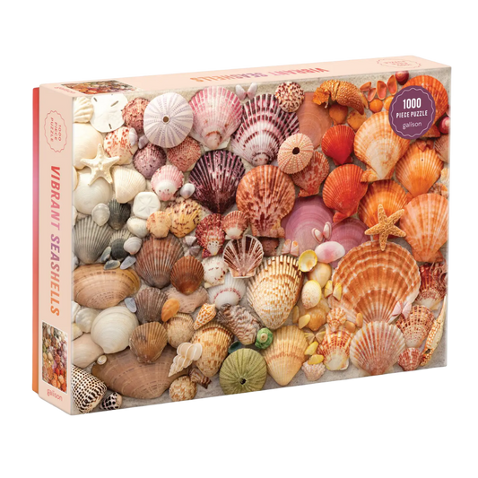 Vibrant Seashells 1000 Piece Puzzle