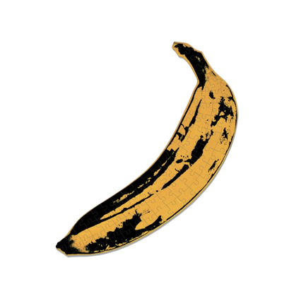 Andy Warhol Banana 100 Piece Mini Shaped Jigsaw Puzzle