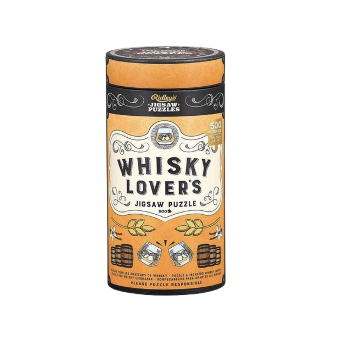 Whisky Lover's 500 Piece Jigsaw Puzzle