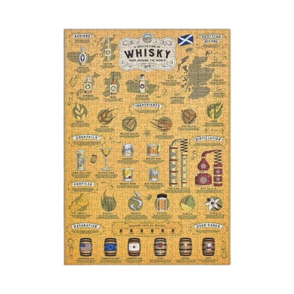 Whisky Lover's 500 Piece Jigsaw Puzzle