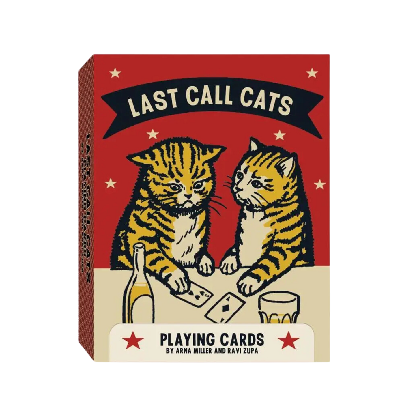 Last Call Cats Playing Cards
