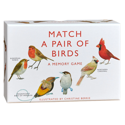 Match A Pair of Birds Memory Game