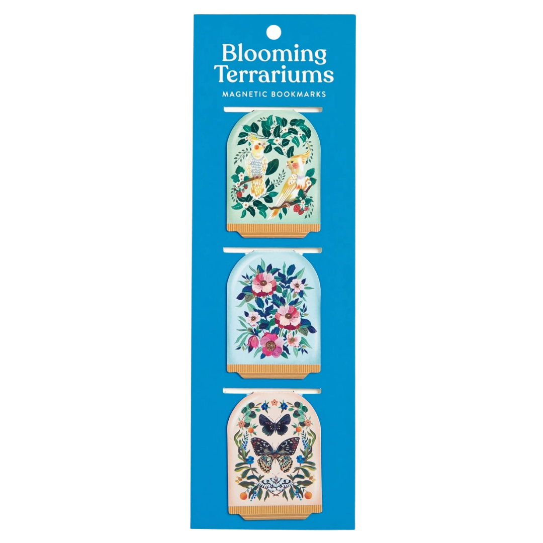 Blooming Terrariums Magnetic Bookmarks (3ct)