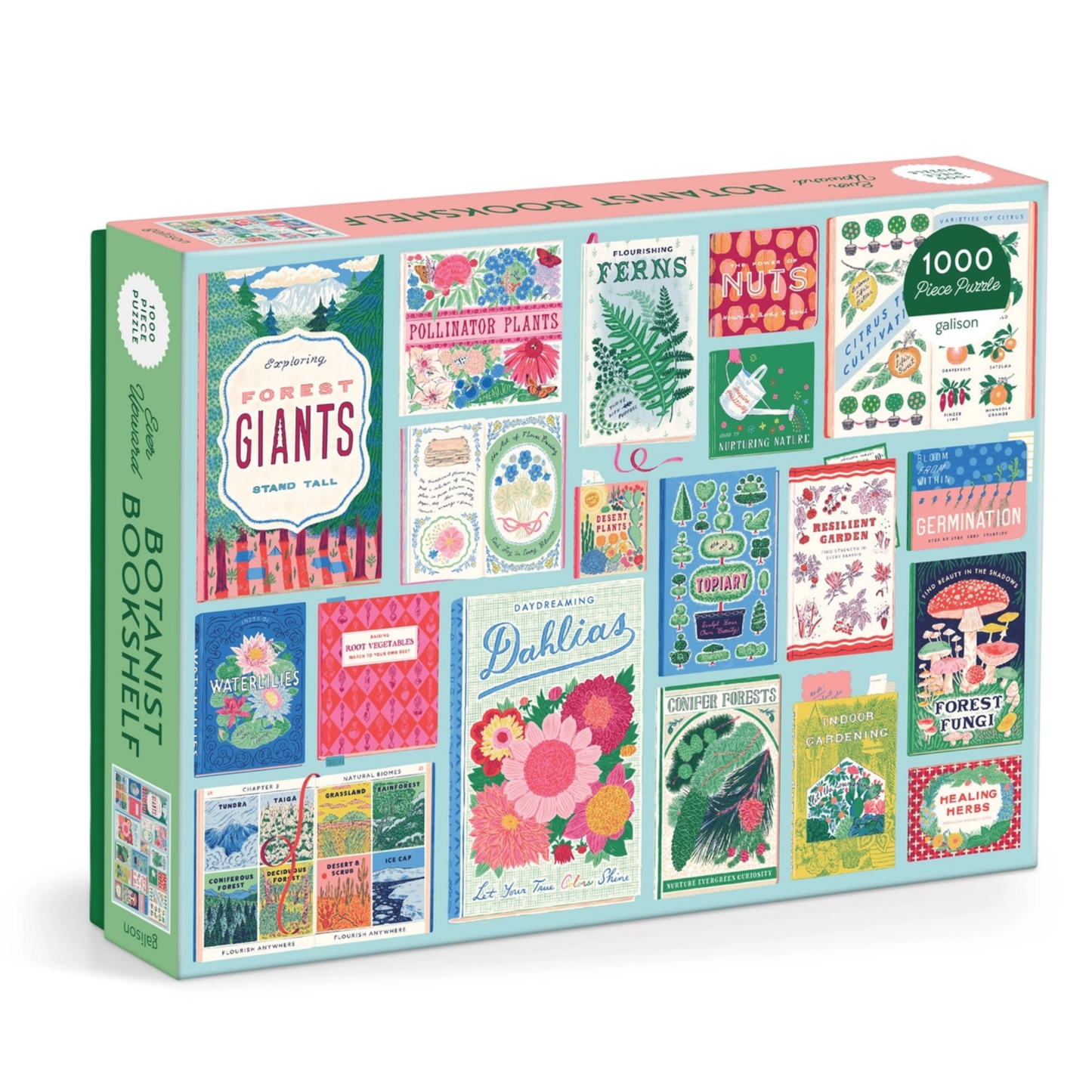 Ever Upward Botanist Bookshelf 1000pc Puzzle