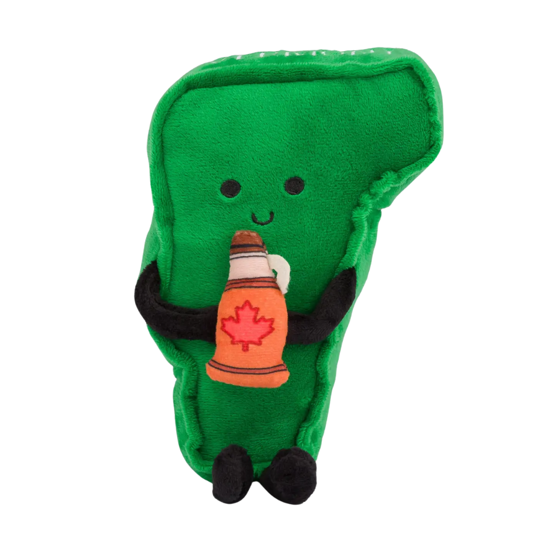 Vermont State Plush – Tiny Maple Syrup Jug